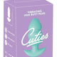 Cuties Green Vibrating Dildo Plug