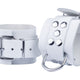 Premium White Leather Straps – Sensual Handcuffs