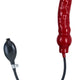 Soft Xl Inflatable Dildo – Red Latex 20 X 4.5 Cm