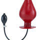 Vortex Xl – Inflatable Latex Anal Plug 20.5 X 12 Cm Red