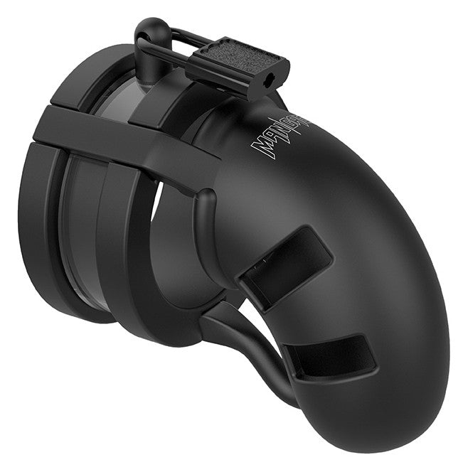 Mancage Silicone Chastity Cage 18 - Premium Silicone Lock 9x3.2cm