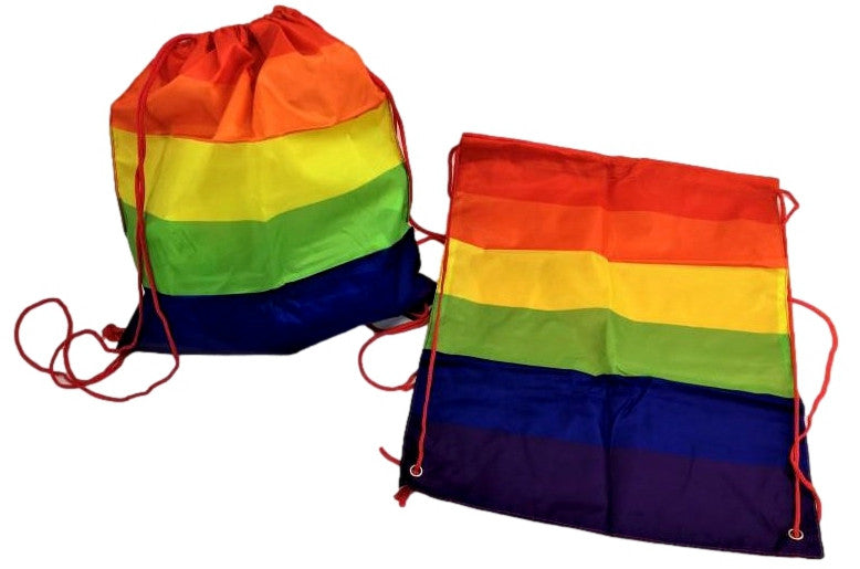 Pride Backpack 38x45 Cm With Red Cord Polyester