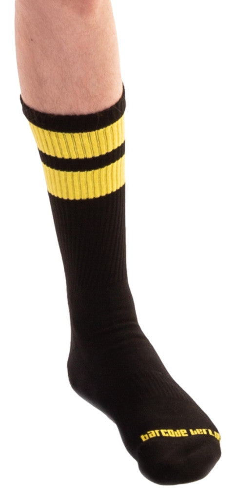 Premium Training Socks – Black-yellow Color Combination