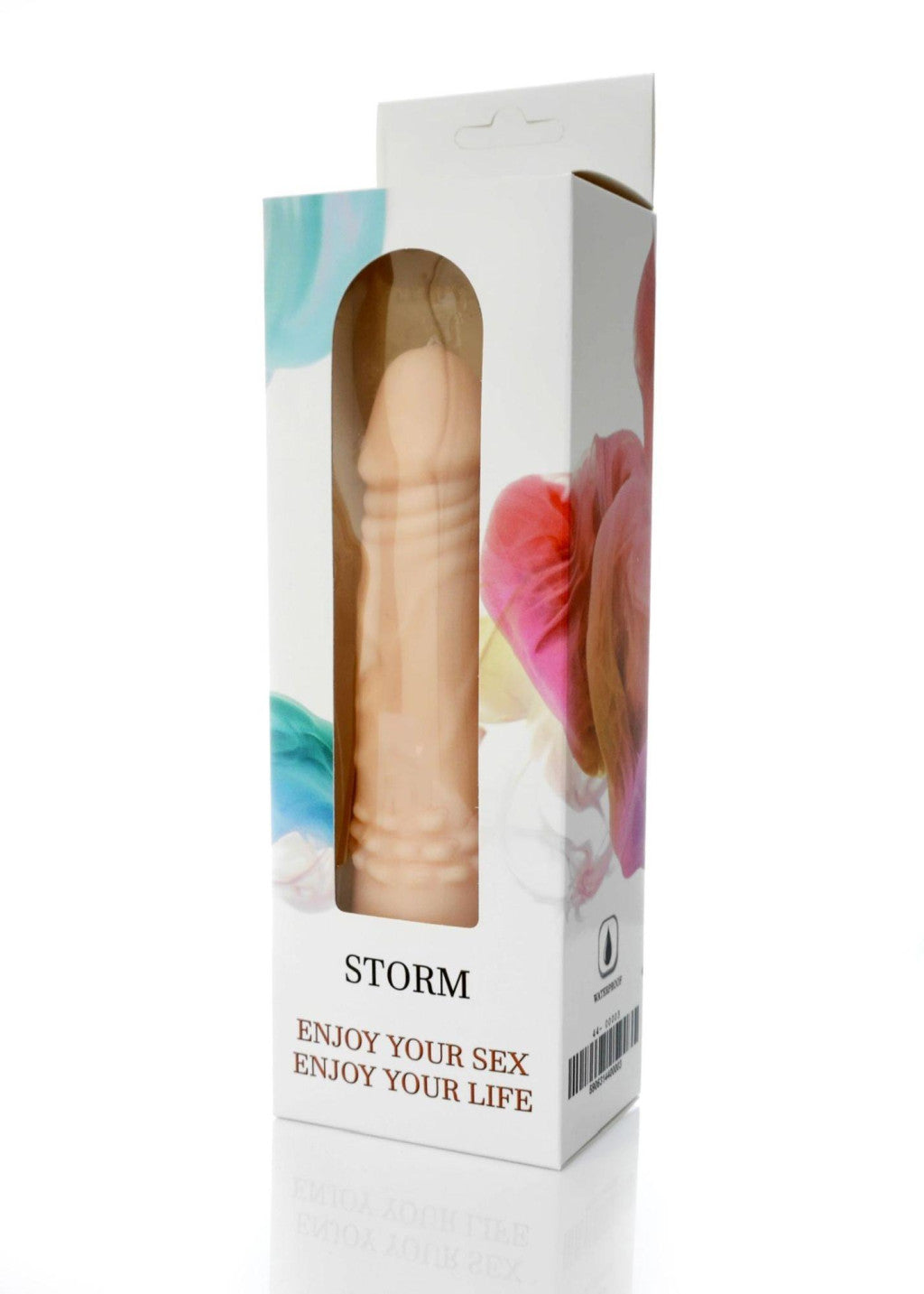 Vibrator Realistic Cyberskin Material 12 Modes Black