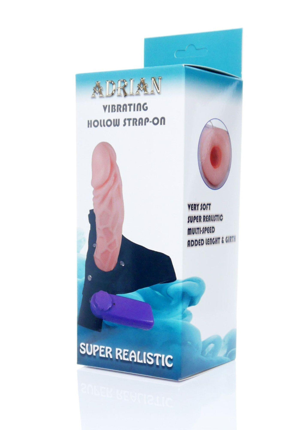 Proteza Hollow Strap-on With Vibrating Flexible Strap Ultra-realistic Soft Material