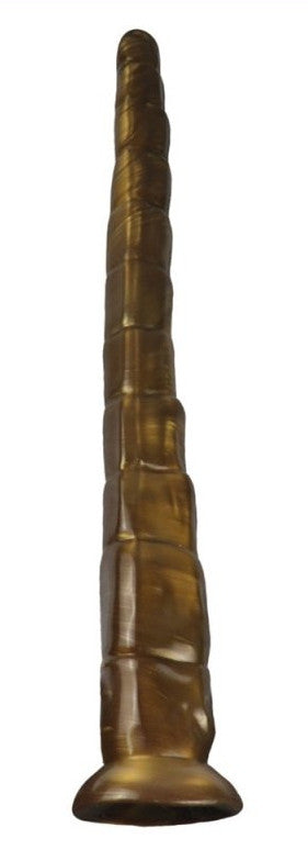 Monster Rattlesnake – Premium Long Dildo Gold Color