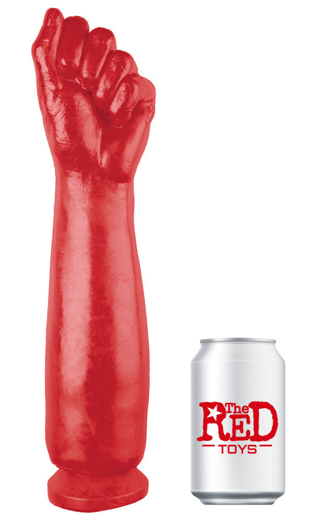 Long Deep Vibrating Massager – 30 X 8 Cm Red