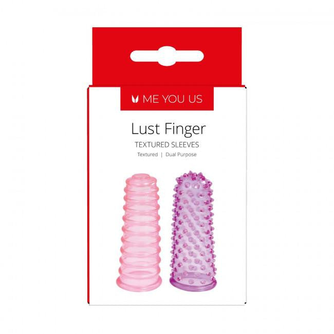 Lust Finger Wearable Presses With Ribbed And Poplin Texture Black