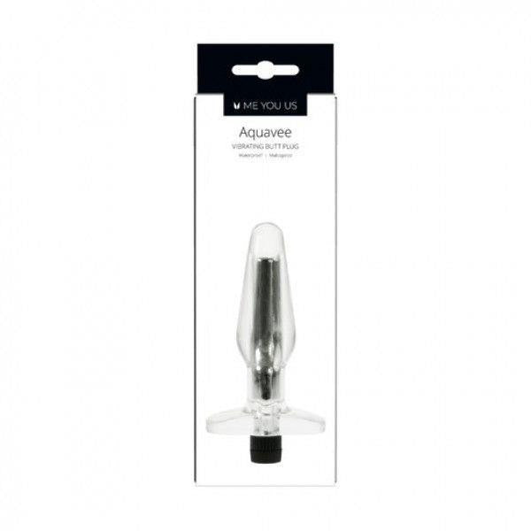 Aquavee Me You Us Vibrating Anal Dildo