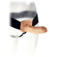 Proteza Strap-on Dildo Set With Adjustable Strap And 3 Rings Flesh-colored