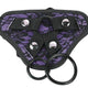 Adjustable Purple Strap-on Belt With Vibrator Attachment