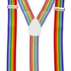 Rainbow Belt Holder 3.5 Cm Wide Elastic Strap Adjustable With Metal Buckle