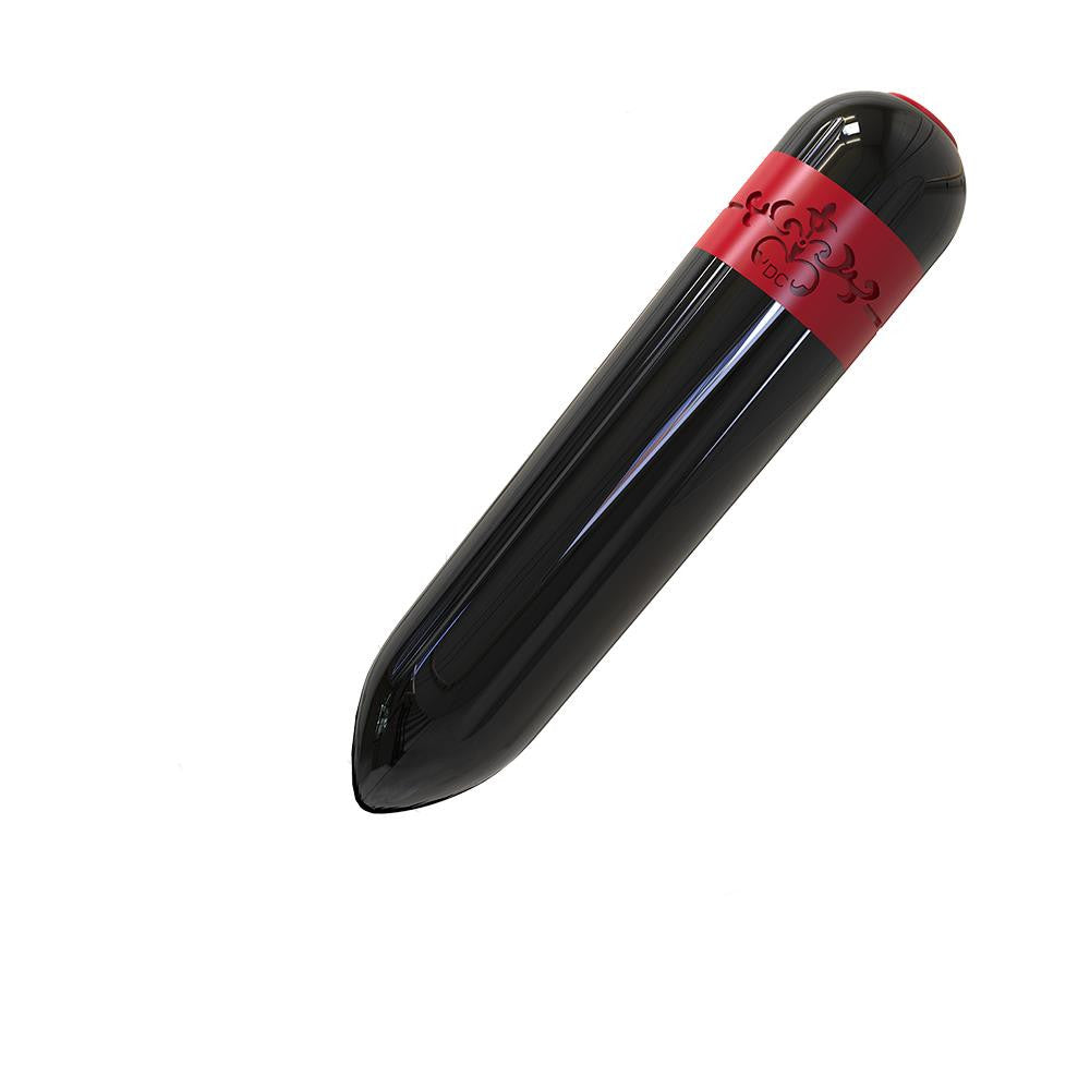 Rocket Vibrator 9 Speeds Usb Rechargeable Black 7.3 Cm