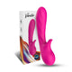 Vibrator G-spot And Clitoral Stimulator 18 Cm Pink Waterproof Usb Charging
