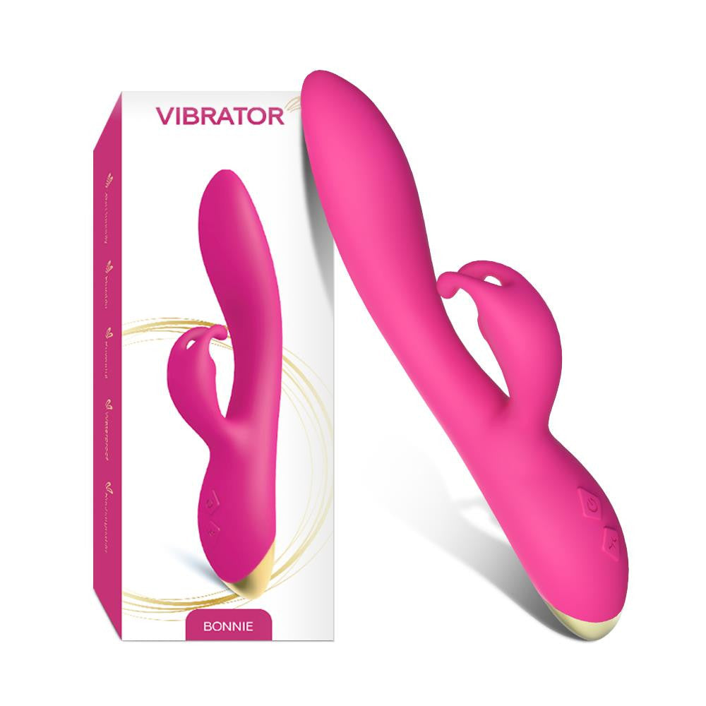 Bonnie Vibrator Vibrating Waterproof 22 Cm Pink