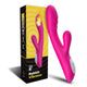 Vibrator With Intelligent Heating Double Stimulation Pink