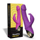 Vibrator Pulsating Rotating Waterproof 19.5 Cm Purple