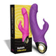 Meteror Vibrator Dual Vibration Waterproof 22.7 Cm Purple