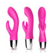 Vibrator Dual Vibration Usb Charging Waterproof 20 Cm Pink