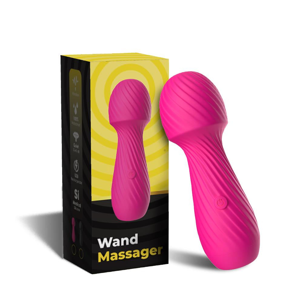 Sex Toy Vibrator Vibrating 9 Modes Usb Charging Pink 13.6 Cm