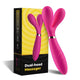 Vibrator With Flexible Arms 9 Vibration Modes Pink Usb Charging