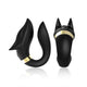Fox Vibrator G-spot Stimulator 9 Modes Usb Charging 9.2x7.5x3.5 Cm Black