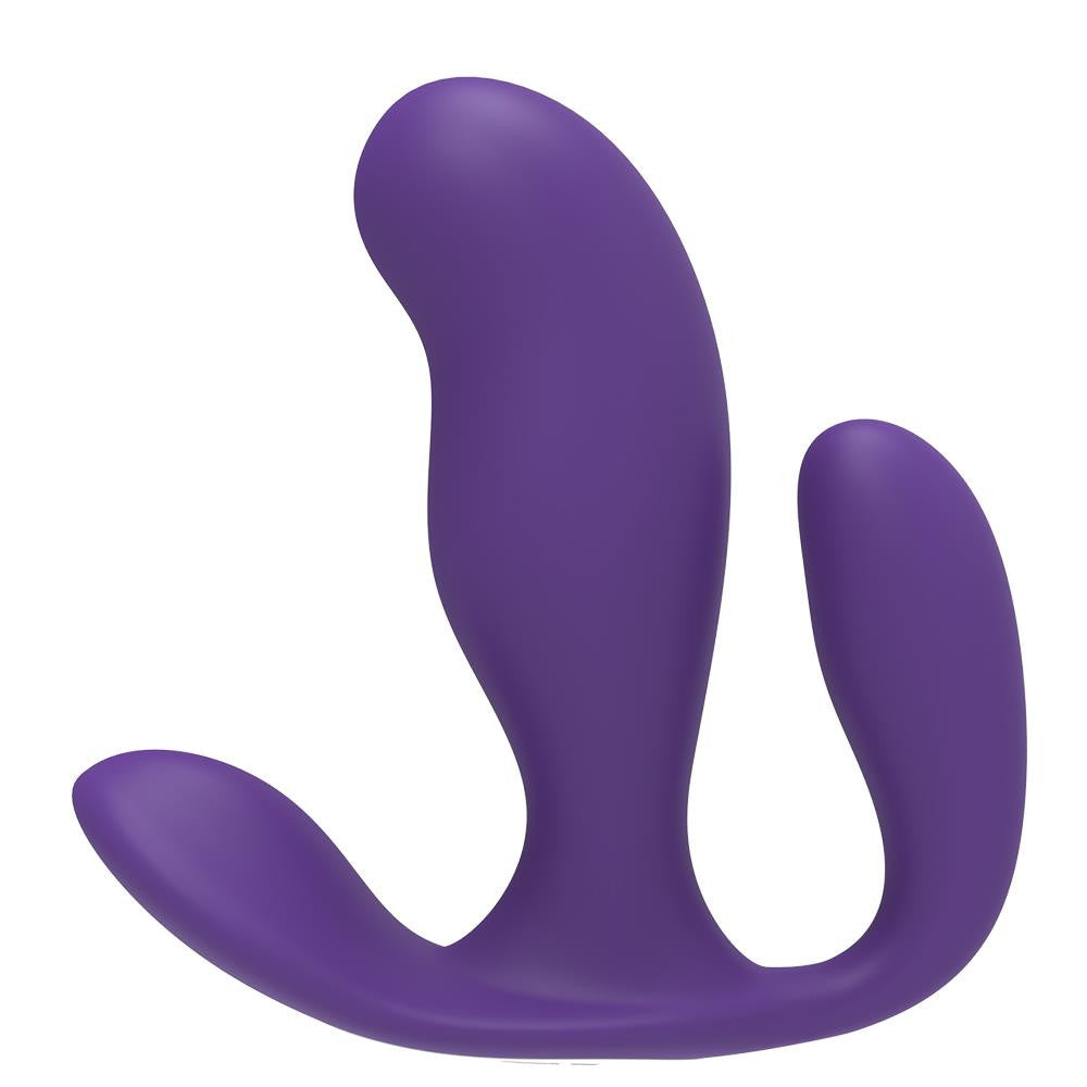 Wish Vibrator Vibrating Silent Usb Charging 8.2 Cm Purple