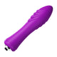 Vibrator Vibrating 9 Modes Waterproof Purple 13 Cm