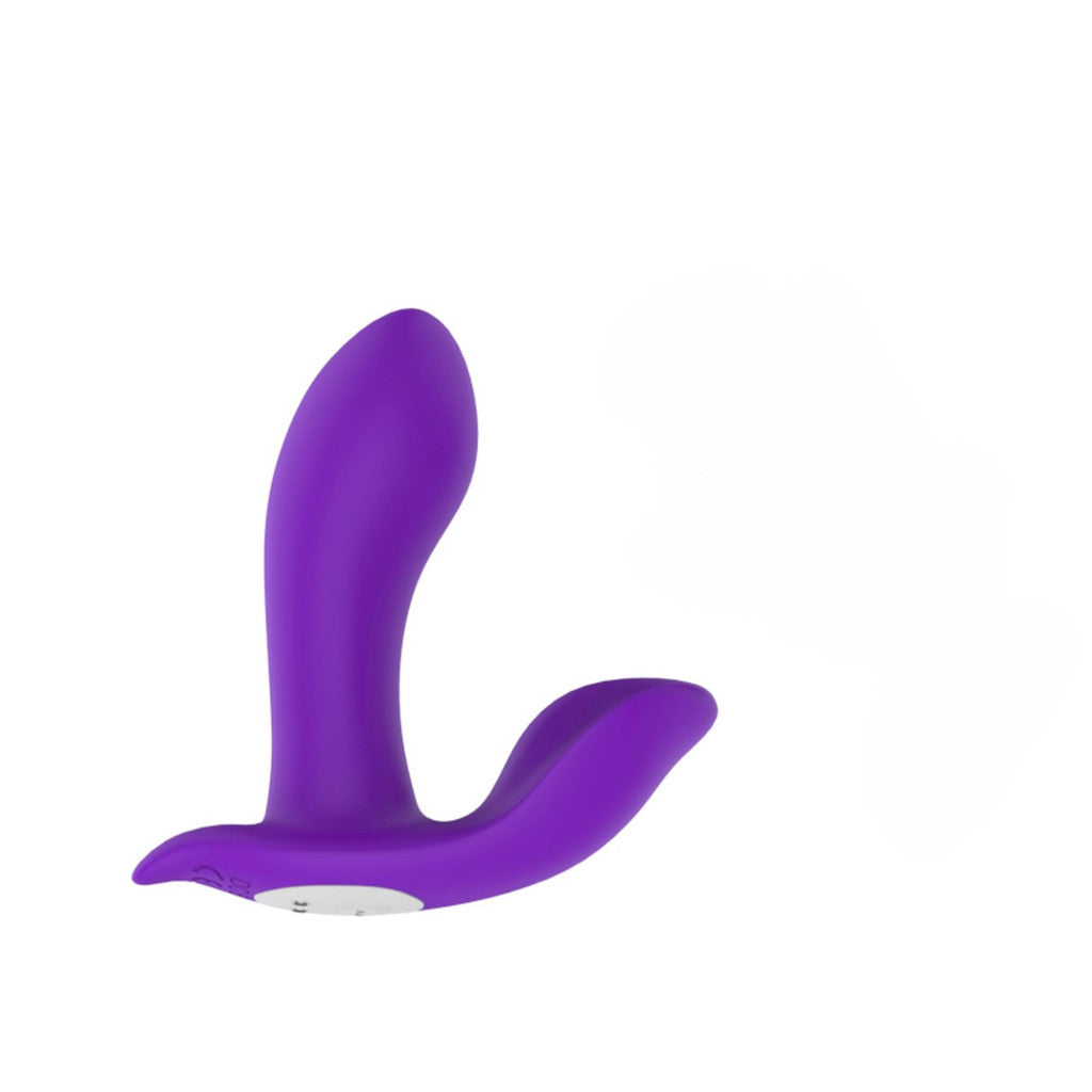 Vee Vibrator G-spot Clitoral And Vaginal Stimulation Usb Charging Waterproof Purple
