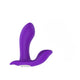 Vee Vibrator G-spot Clitoral And Vaginal Stimulation Usb Charging Waterproof Purple