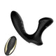 Prostate Stimulator With Remote Control 9 Vibration Levels Waterproof Black 150x35x93mm