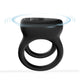 Dualo Penis Ring Vibrating 9 Modes Waterproof Usb Charging Black
