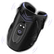 Mechwarrior Vibrating Handheld Masturbator 9 Levels Rechargeable Black