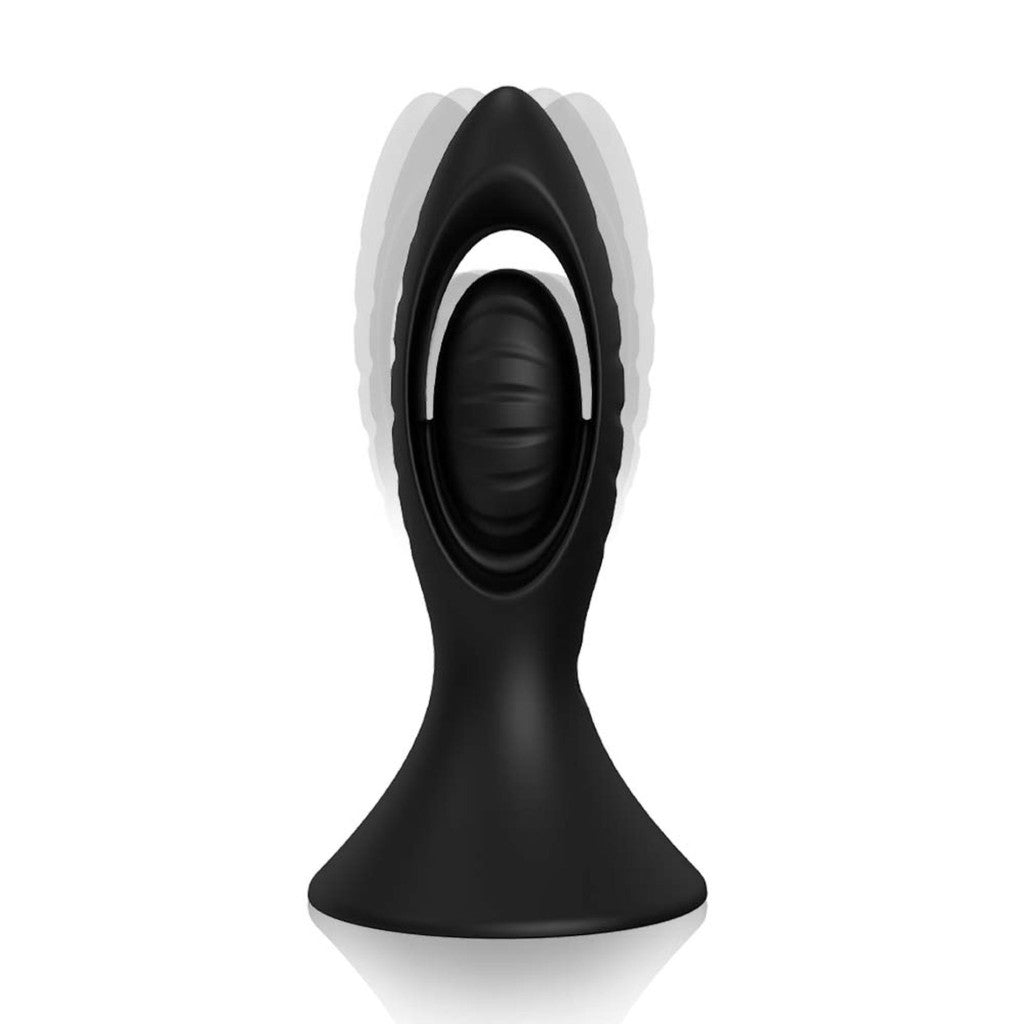 Watchman Black Vibrator With 9 Vibration Functions