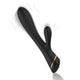 Hare Vibrator 9 Vibration Levels Silent Waterproof Black With Usb Charger