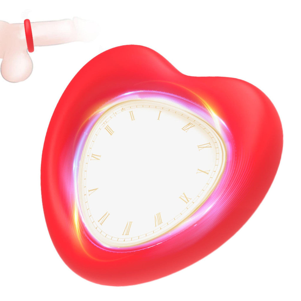 Sweetheart Penis Ring Erection Enhancer Duration Extender 3.4 Cm Red