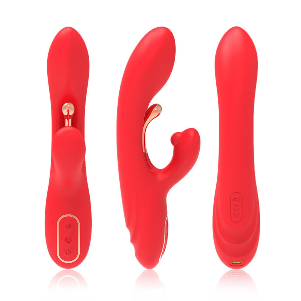 Nirvana Vibrator Rabbit G-spot Client Stimulator 9 Modes 22 Cm Usb-c Black