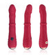 Jackal Vibrator 9 Vibration Modes Thrusting Function 21.9 Cm Red Usb-c Charging Waterproof Silent