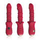 Dick Red Vibrator G-spot Stimulator 9 Vibration Modes Usb-c Charging 21.7 Cm Black