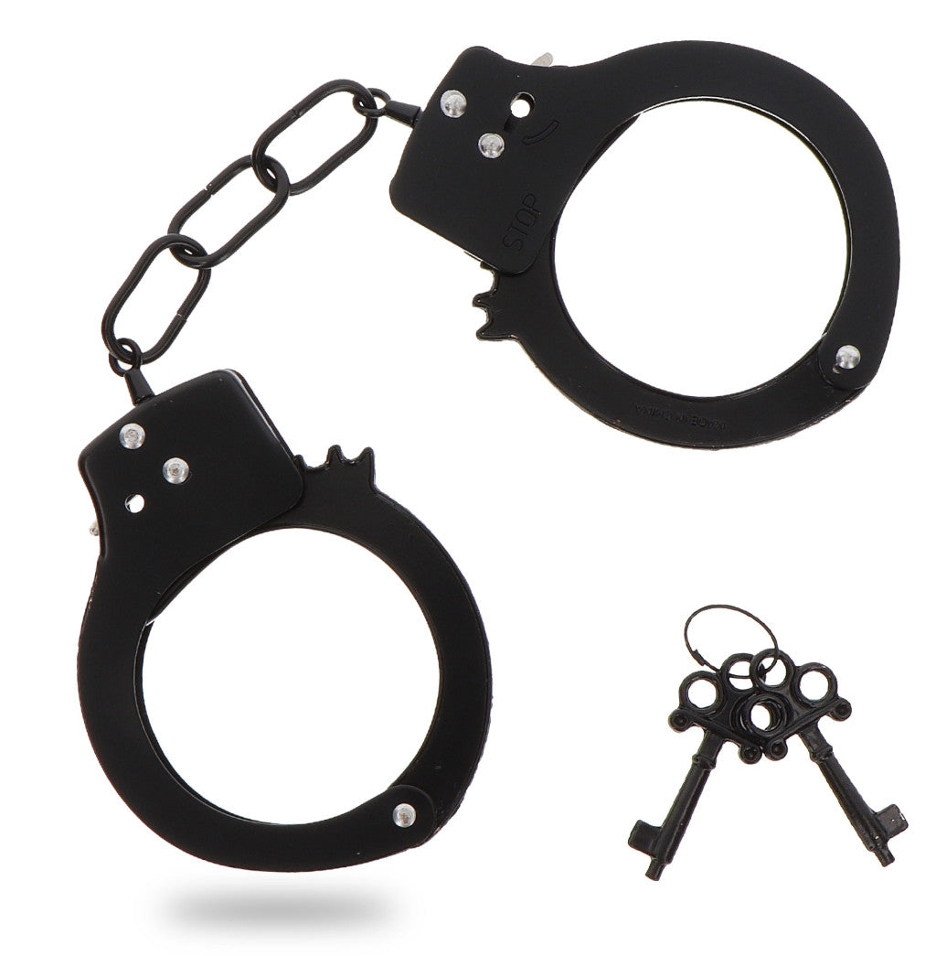 Metal Handcuffs – Stylish Black Fun Handcuffs