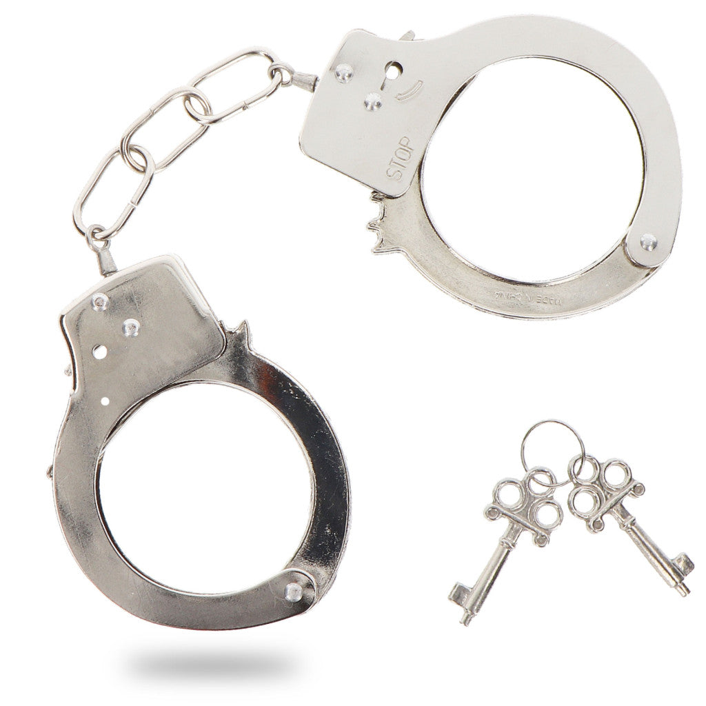 Metal Handcuffs – Premium Entertainment In Silver