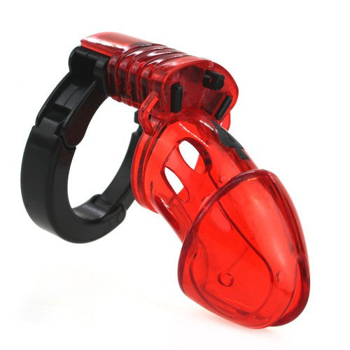 Adjustable Red Adult Lock Cage (10 X 3.5 Cm)