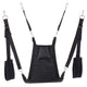 Mykonos - Premium Fabric Harness Black Complete Set