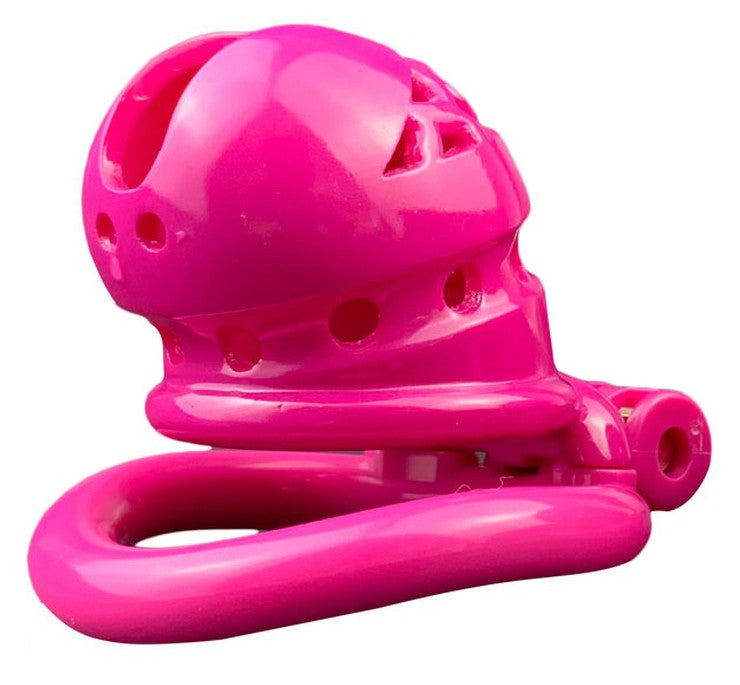 Sex Slave M – Sexy Pink Chastity Cage (6.5 X 3.5 Cm)