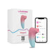 Lovense Clitoral Stimulator Pulsating Degreasing Remote Controlled Waterproof 43 Db Silicone