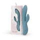 Violet Rabbit Vibrator Adjustable Vibration G-spot Stimulating Water Repellent 21 Cm Blue
