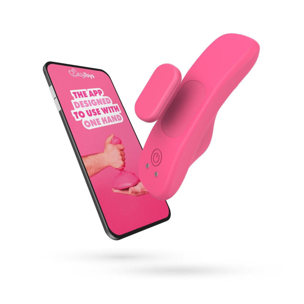 Easyconnect Vibrator App Control Magnetic Clip Black