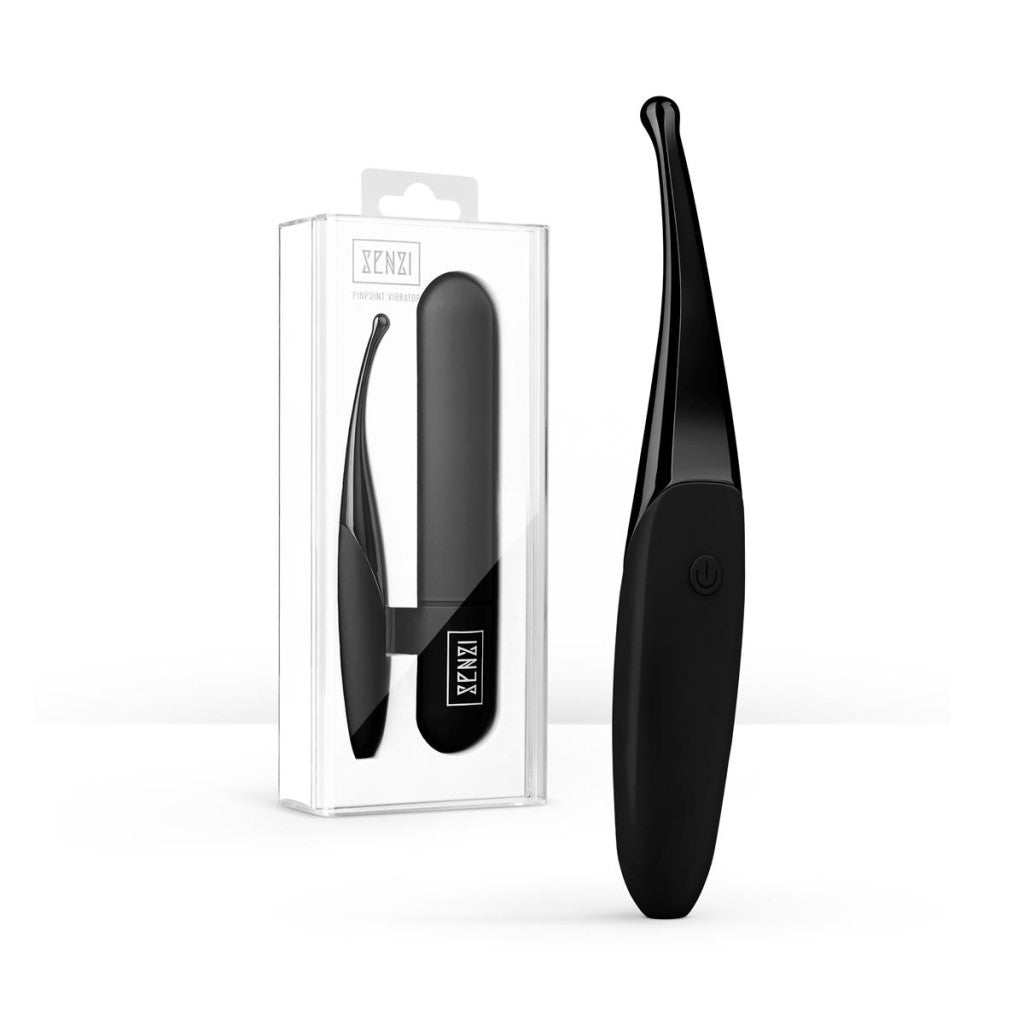 Vibrator Senzi Dot-type 12 Levels Usb Charging 14.7 Cm Black Waterproof