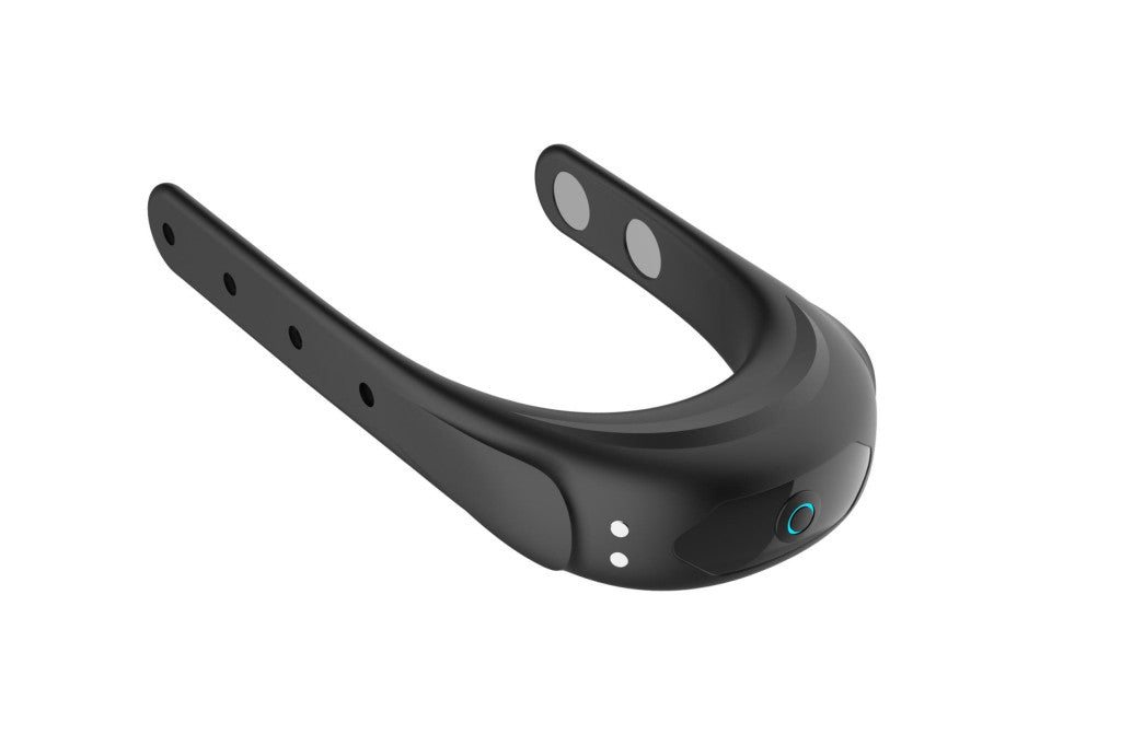 Vibrating Adjustable Penis Ring 5 Sizes Black Silicone