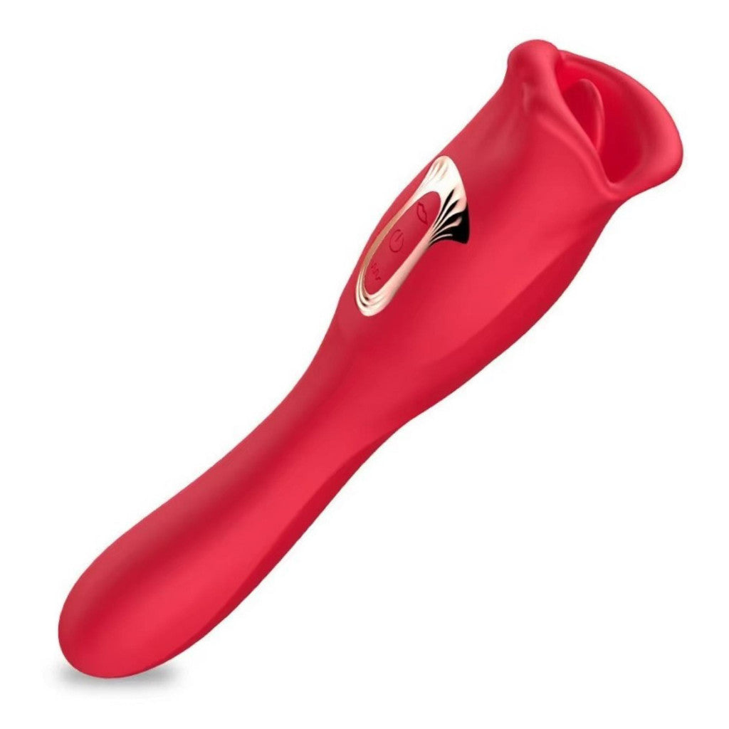 Bite Vibrator 10 Modes Oral Stimulation Usb Rechargeable Black